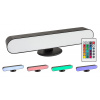 Rabalux Čierna LED RGB nabíjacia lampa Parker 3W s DO 76016