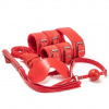 Plush Bondage S/M Kit červený (7 ks)