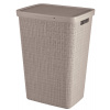 Koš na špinavé prádlo Jute taupe 58L