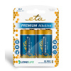 Batéria alkalická ETA ALKALINE 9V, 6LR61, blister 2ks (ETA9VPREM2)