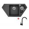 Sinks BRAVO 850.1 Granblack + Polo GR