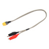 Revtec Konverzní kabel Pro XT-60 baterie - krokosvorky 14AWG 40cm