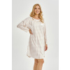 3437 NOČNÁ KOŠEĽA VERA S-XL Béžová XL