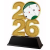 Poháry Bauer Akrylátová trofej C2026M28 | Karetné hry