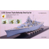 German Tripitz Battleship Detail Up Set (for 78015 TA)