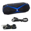 Prenosný bluetooth reproduktor s popruhom čiernomodrý ISO 12275