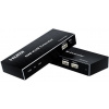 PremiumCord HDMI KVM extender s 2xUSB na 60m s audiem přes jeden kabel Cat5/6 khext60-9