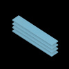 ARCTIC Thermal pad TP-3 (120x20mm, t: 1.5mm, pack of 4pcs) (Premium Performance Thermal Pad) ACTPD00057A Arctic Cooling