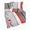 Kompletná súprava posteľnej bielizne 4sleep – prikrývka 140 cm x 200 cm, vankúš 70 x 90 cm