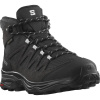 Salomon X Ward Leather Mid GTX W 471819 dámské vyšší nepromokavé trekové boty ebony 42 2/3