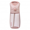 b.box Fľaša na pitie so slamkou Junior 380 ml - blush crush