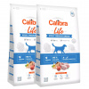 Calibra Dog Life Adult Medium Breed Chicken 2 x 12 kg + darček Flexi Safari M