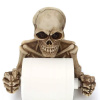 3D držiteľ papiera Creative Retro lebka WC (3D držiteľ papiera Creative Retro lebka WC)