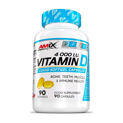 Vitamín D 4000 I.U. 90 kaps. Amix