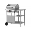 LUND 99658 gril plynový, 2 hořáky, 5,5KW S/S