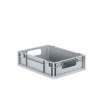 Euro prepravky classic-line B, madlá sivé, z PP, 400 x 300 x 120 mm, BJ = 16 ks