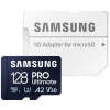 Samsung PRO Ultimate micro SDXC 128GB UHS-I U3, Class 10 (MB-MY128SA/WW) + SD adaptér