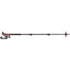 Skialpinistické palice Leki Haute Route 3 dark anthracite-dark red-black 110-150cm