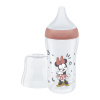 NUK Fľaša dojčenská Mickey s kontrolou teploty Perfect Match 260 ml červená