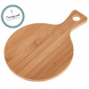 Bambusová doska na krájanie, okrúhla