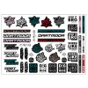 Dartmoor Sticker sheet A3 Dartmoor V3 - aršík samolepek