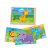 Dromader puzzle Zoo 4 zvieratá