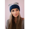 Legínovo Dámska čiapka Feba K330 béžová Farba: Námornícka modrá, Veľkosť: UNI