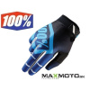Rukavice 100% Ridefit Corpo Blue
