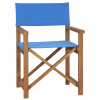 Záhradný stôl, stolík - Director Chair, Solid Teke Wood, modrá (Director Chair, Solid Teke Wood, modrá)