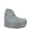 Tuli Sedací vak Relax x Náhradný obal - Polyester Svetlo sivá