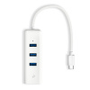 TP-Link UE330C USB-C/Ethernet síťový adaptérm USB hub (1xUSB3.0 -> 1xGbE, 3xUSB3.0)