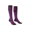 Ponožky Bridgedale Mountain Junior grey/purple M