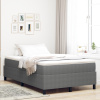vidaXL Box Spring Postel Svetlosivá Malá Dvojitá Manšestr 3337397