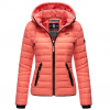 Navahoo Lulana dámska prechodná bunda s kapucňou, rose coral - XL