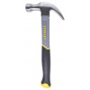 Kladivo Uhlíková ocel Tesařské kladivo, materiál držadla: Laminát, celková délka: 330 mm Stanley 570 g