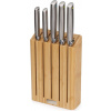 Joseph Joseph Súprava nožov s blokom Elevate BAMBOO 10564 sada 6 nožov