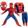 KOSTÝM SPIDERMAN Maska Muž Pavúk 110-116 M ples kostým kostým 5-6