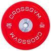 TRINFIT Olympijský kotouč Bumper Plate CrossGym prýžový 25 kg/50 mm