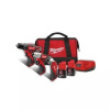 Aku set náradia, POWER PACK, M12 BPP3A-202B; MILWAUKEE; 4933441225, Variant M12 BPD, M12 BID, 1 x 2,0 Ah a 1 x 4,0 Ah REDLITHIUM-ION™ akumulátor, 80 min. nabíjačka, kufor