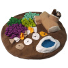 Hračka EPIC PET Sniff mat podložka čmuchací s veverkou 70 cm