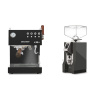 Ascaso Steel DUO PID PLUS, Black&Wood + Eureka Mignon Specialita, CR anthracite