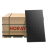 PALETA 36ks, Polopropustný bifaciálny solárny panel Horay 440Wp, full black, ZÁRUKA 30 ROKOV