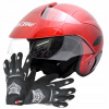 OTVORENÉ PRILBY MOTORSKÉ SKÚTRE MOTOCYKLE M + RUKAVICE (OTVORENÉ PRILBY MOTORSKÉ SKÚTRE MOTOCYKLE M + RUKAVICE)