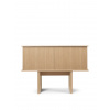 Ferm Living Komoda Stilt Single – prírodná/dub