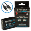 Batéria pre fotoaparát PATONA batéria pre Fuji NP-W126S 1050mAh Li-Ion Platinum USB-C nabíjanie (PT1397)