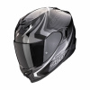 Moto přilba SCORPION EXO-520 EVO AIR TERRA černo/stříbrno/bílá - Velikost M
