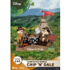 Beast Kingdom Toys Disney D-Stage Campsite Series PVC Diorama Chip & Dale 10 cm