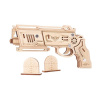 Woodcraft Dřevěné 3D puzzle Zbraň na gumičky Falcon přírodní