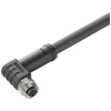 Weidmüller SAIL-M12BW-S3-5.0P upravený zástrčkový konektor pre senzory - aktory, 2050010500, piny: 2+PE , 5.00 m, 1 ks; 2050010500