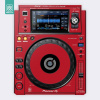 Doto Design Skin XDJ-1000 MK2 FULL COLORS Aurora Red